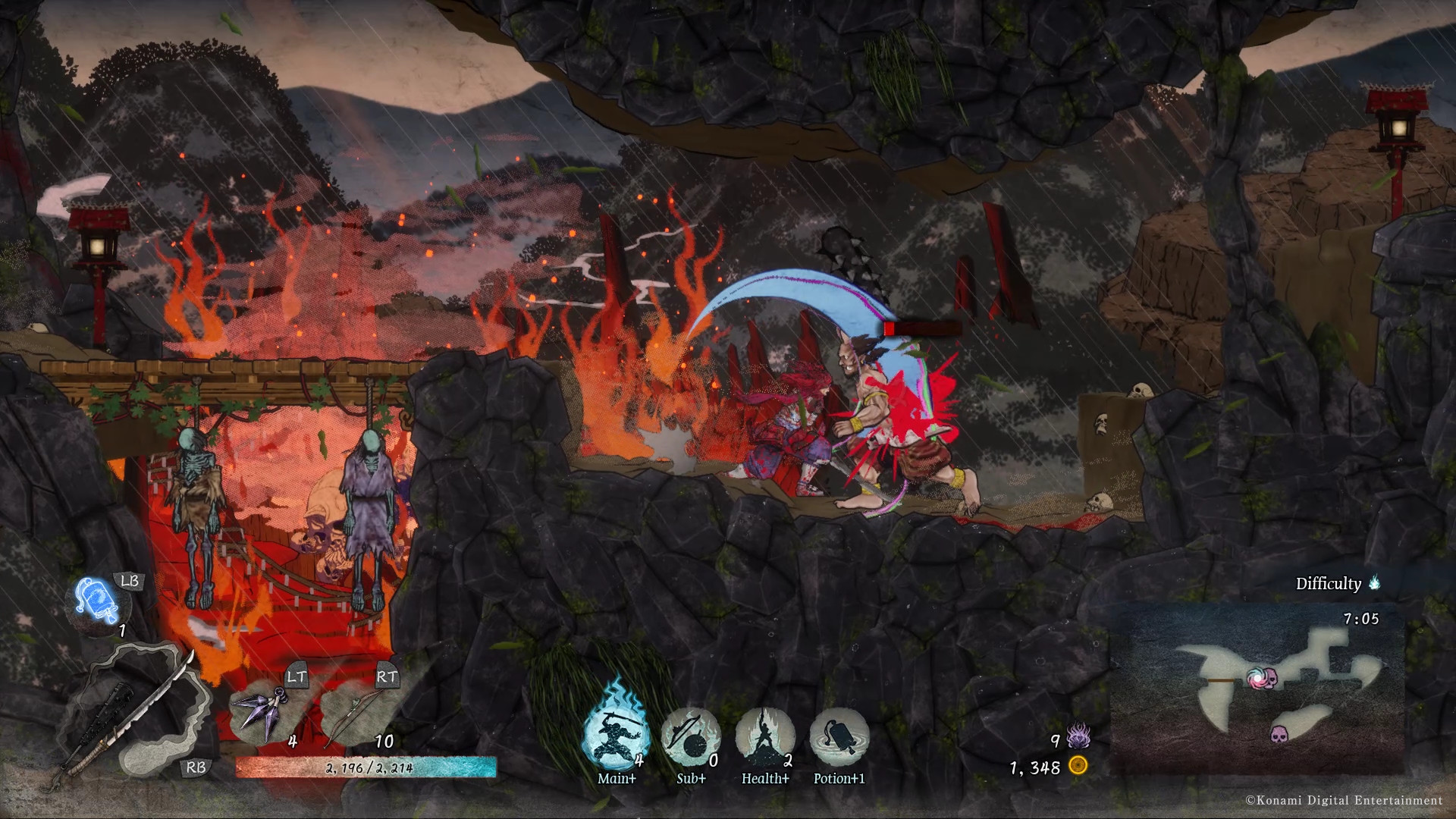 Скриншот из игры GetsuFumaDen: Undying Moon - 3