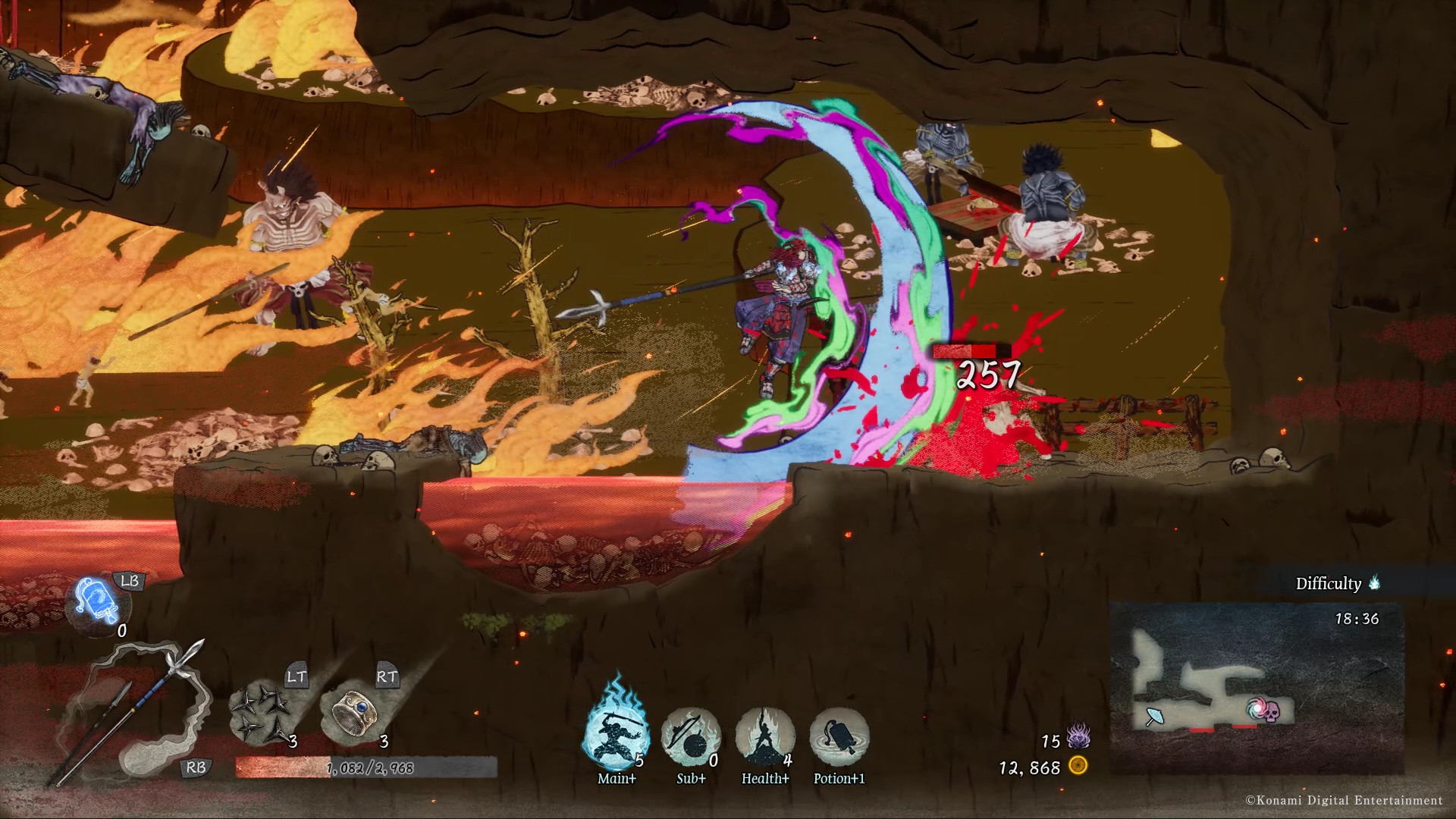 Скриншот из игры GetsuFumaDen: Undying Moon - 7
