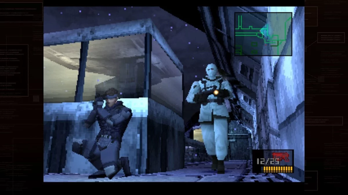Скриншот из игры Metal Gear Solid: Master Collection Vol. 1 - 2