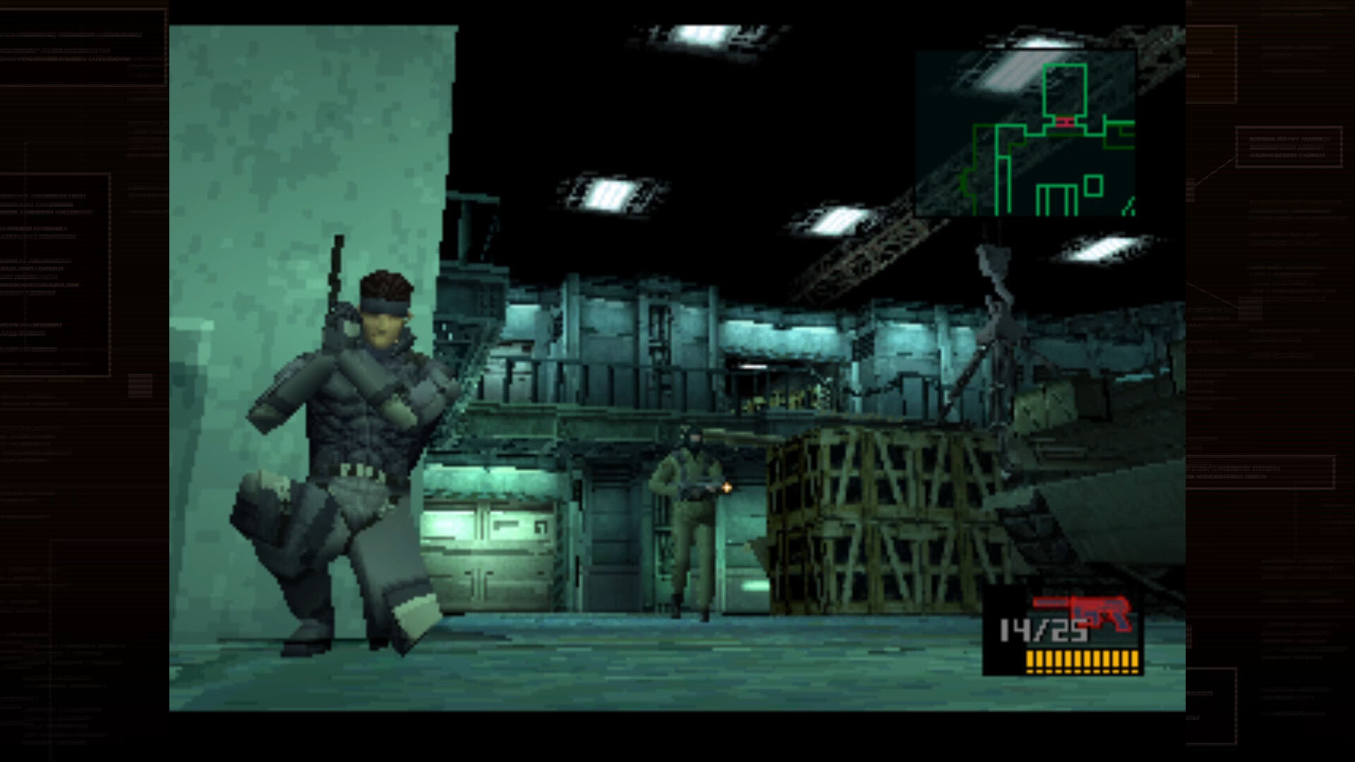 Скриншот из игры Metal Gear Solid: Master Collection Vol. 1 - 1