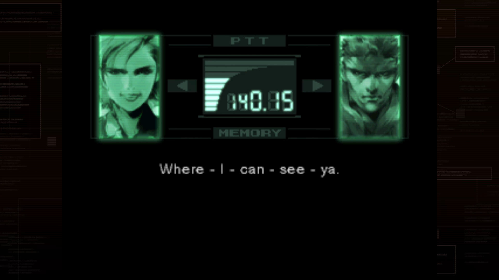Скриншот из игры Metal Gear Solid: Master Collection Vol. 1 - 16