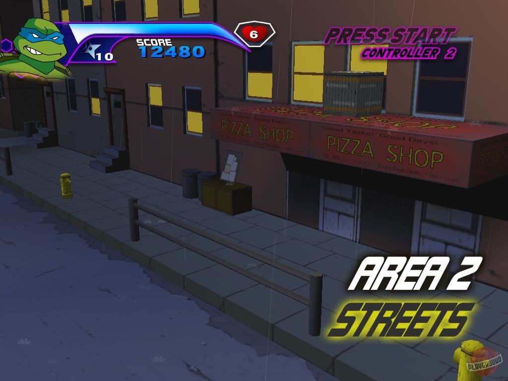 Скриншот из игры Teenage Mutant Ninja Turtles - 3