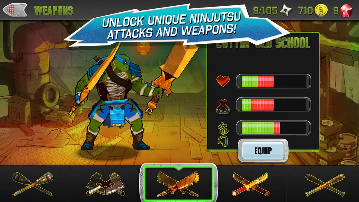 Скриншот из игры Teenage Mutant Ninja Turtles - 1