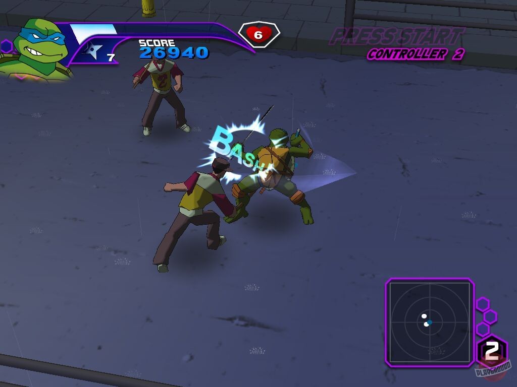 Скриншот из игры Teenage Mutant Ninja Turtles - 5