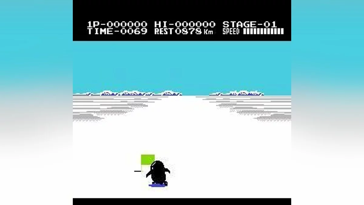 Скриншот из игры Antarctic Adventure - 5