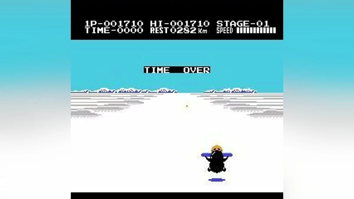 Скриншот из игры Antarctic Adventure - 2