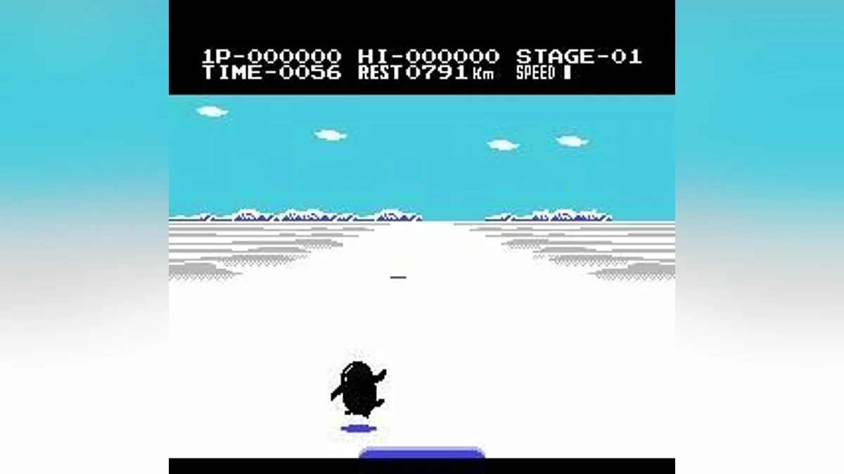 Скриншот из игры Antarctic Adventure - 1