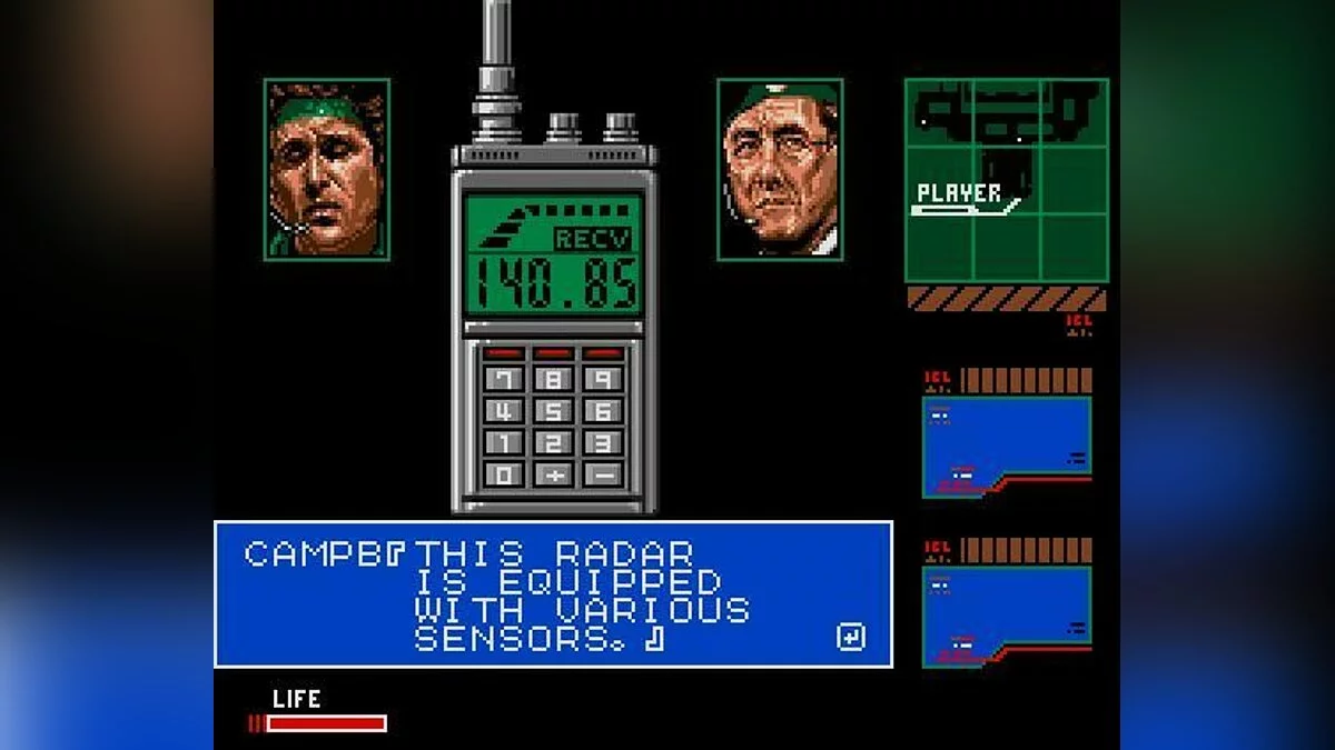 Скриншот из игры Metal Gear 2: Solid Snake - 3