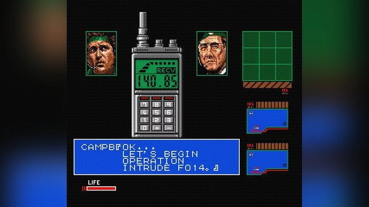 Скриншот из игры Metal Gear 2: Solid Snake - 19