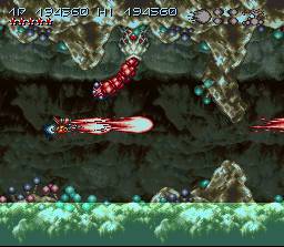 Скриншот из игры Axelay - 10