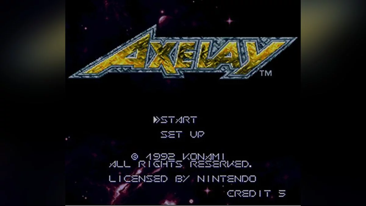 Скриншот из игры Axelay - 15