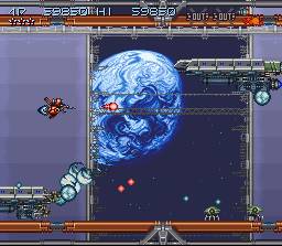 Скриншот из игры Axelay - 13