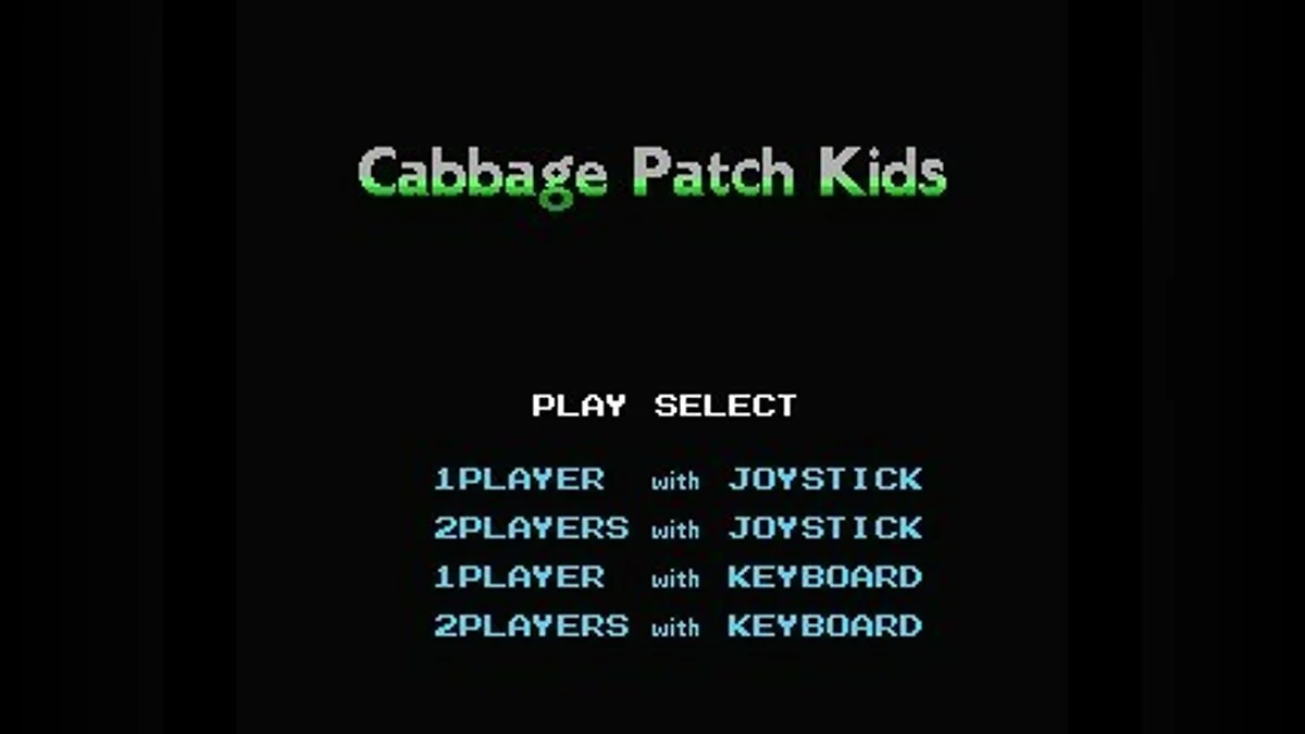 Скриншот из игры Cabbage Patch Kids: Adventures in the Park - 3