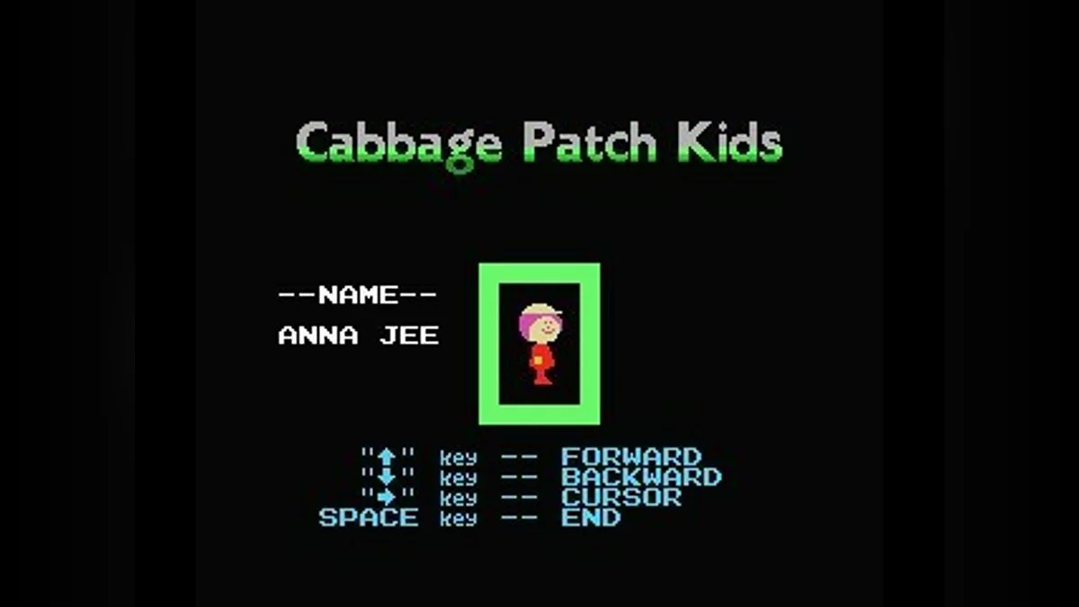 Скриншот из игры Cabbage Patch Kids: Adventures in the Park - 4