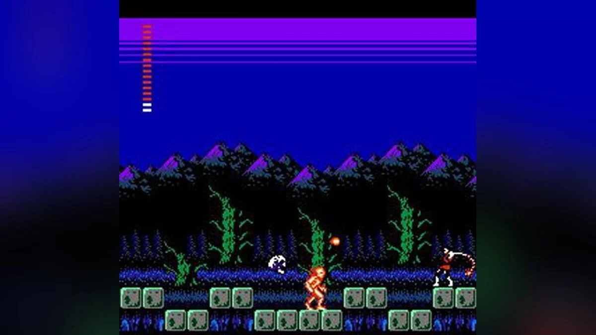 Скриншот из игры Castlevania 2: Simon's Quest - 2