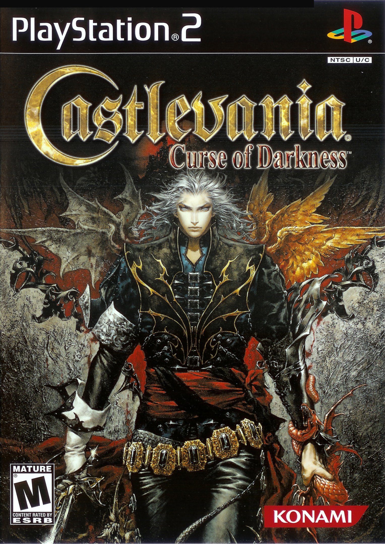 Обложка Castlevania: Curse of Darkness
