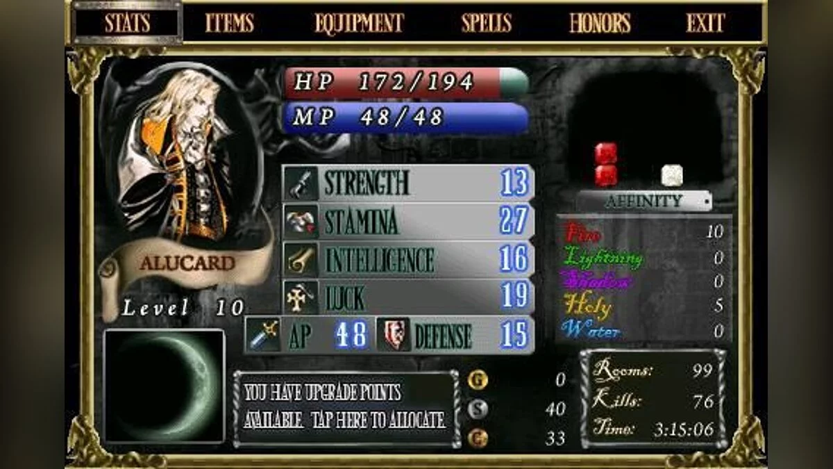 Скриншот из игры Castlevania Puzzle: Encore of the Night - 7