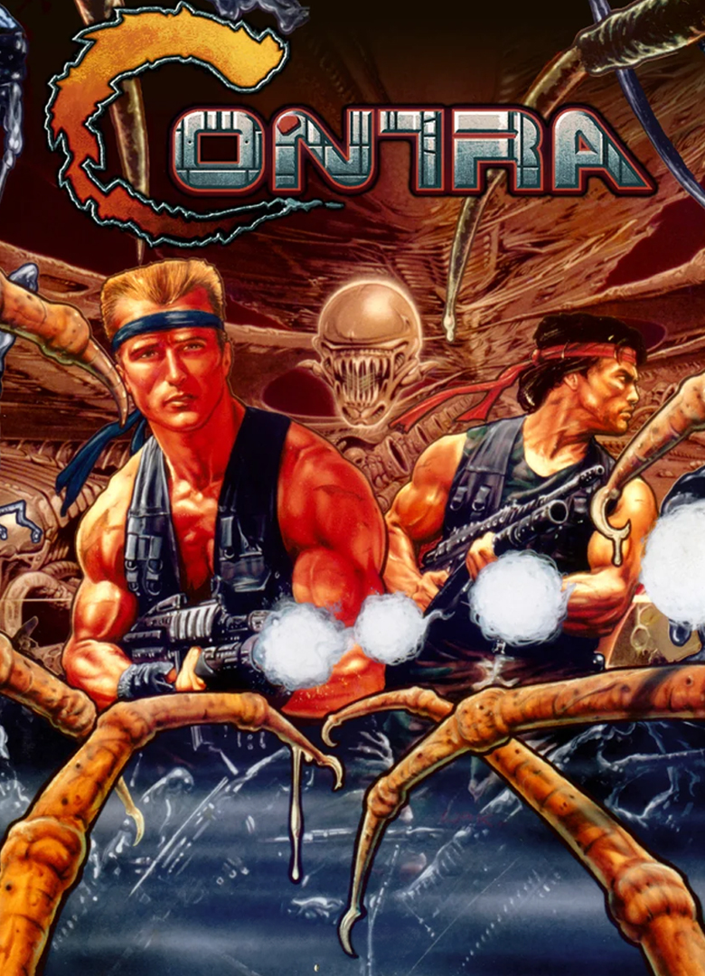 Обложка игры Contra
