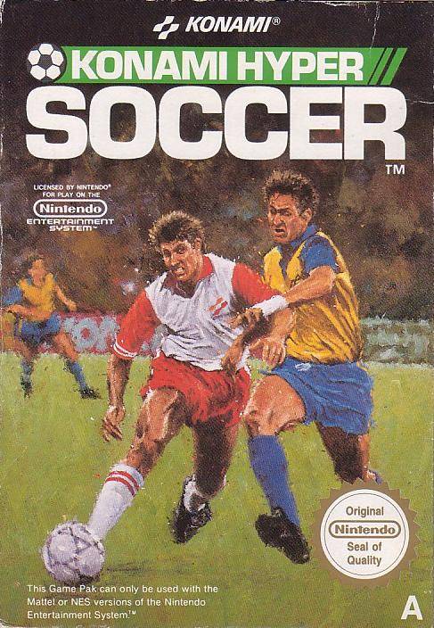 Обложка игры Konami Hyper Soccer