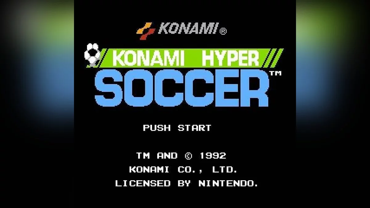 Скриншот из игры Konami Hyper Soccer - 5