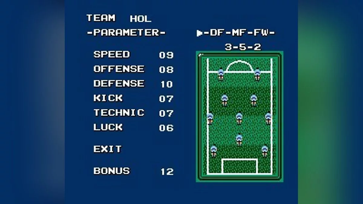 Скриншот из игры Konami Hyper Soccer - 8
