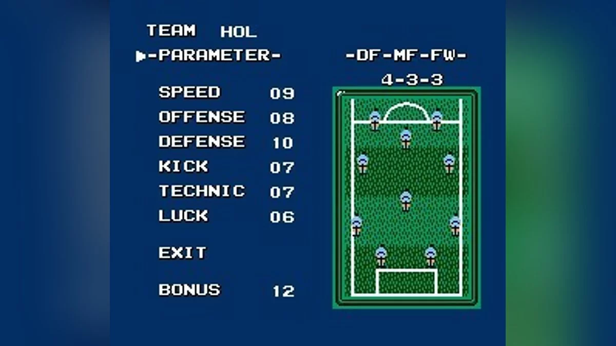 Скриншот из игры Konami Hyper Soccer - 7
