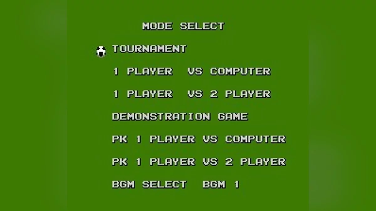 Скриншот из игры Konami Hyper Soccer - 3