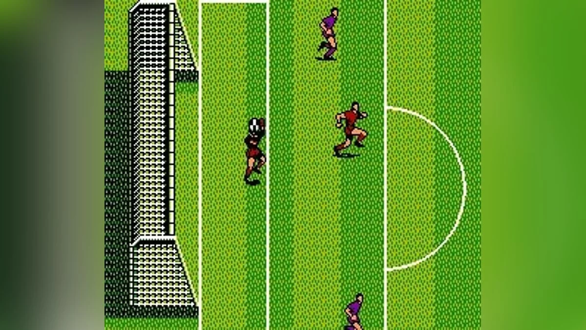Скриншот из игры Konami Hyper Soccer - 1