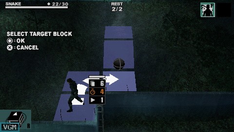 Скриншот из игры Metal Gear Acid - 8