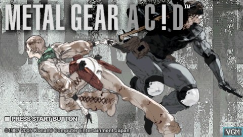 Скриншот из игры Metal Gear Acid - 2