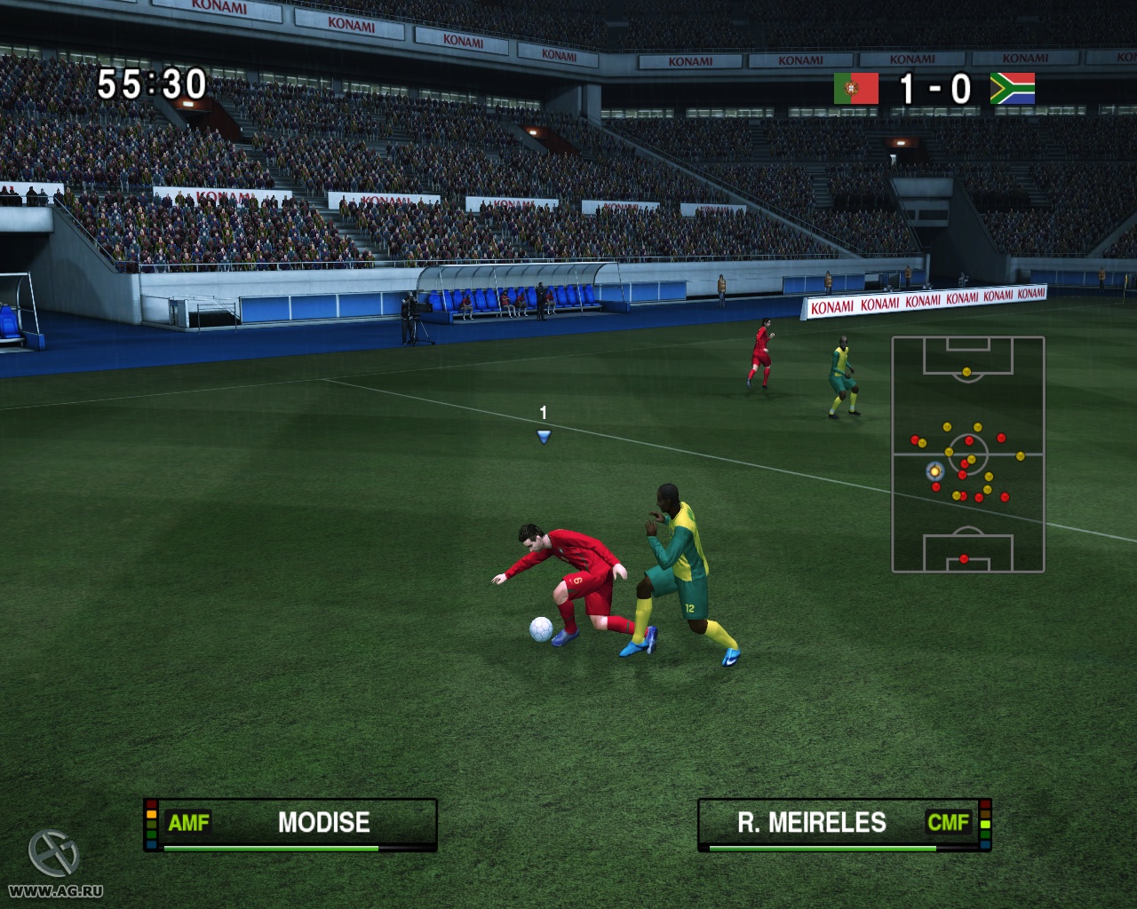 Скриншот из игры Pro Evolution Soccer 2010 - 122
