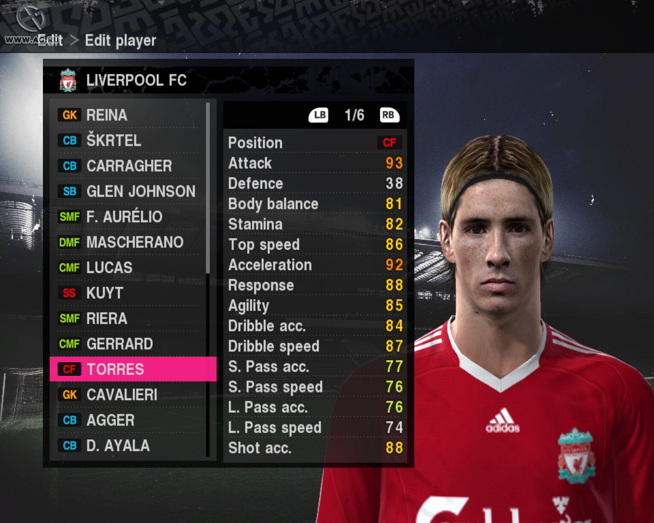 Скриншот из игры Pro Evolution Soccer 2010 - 120
