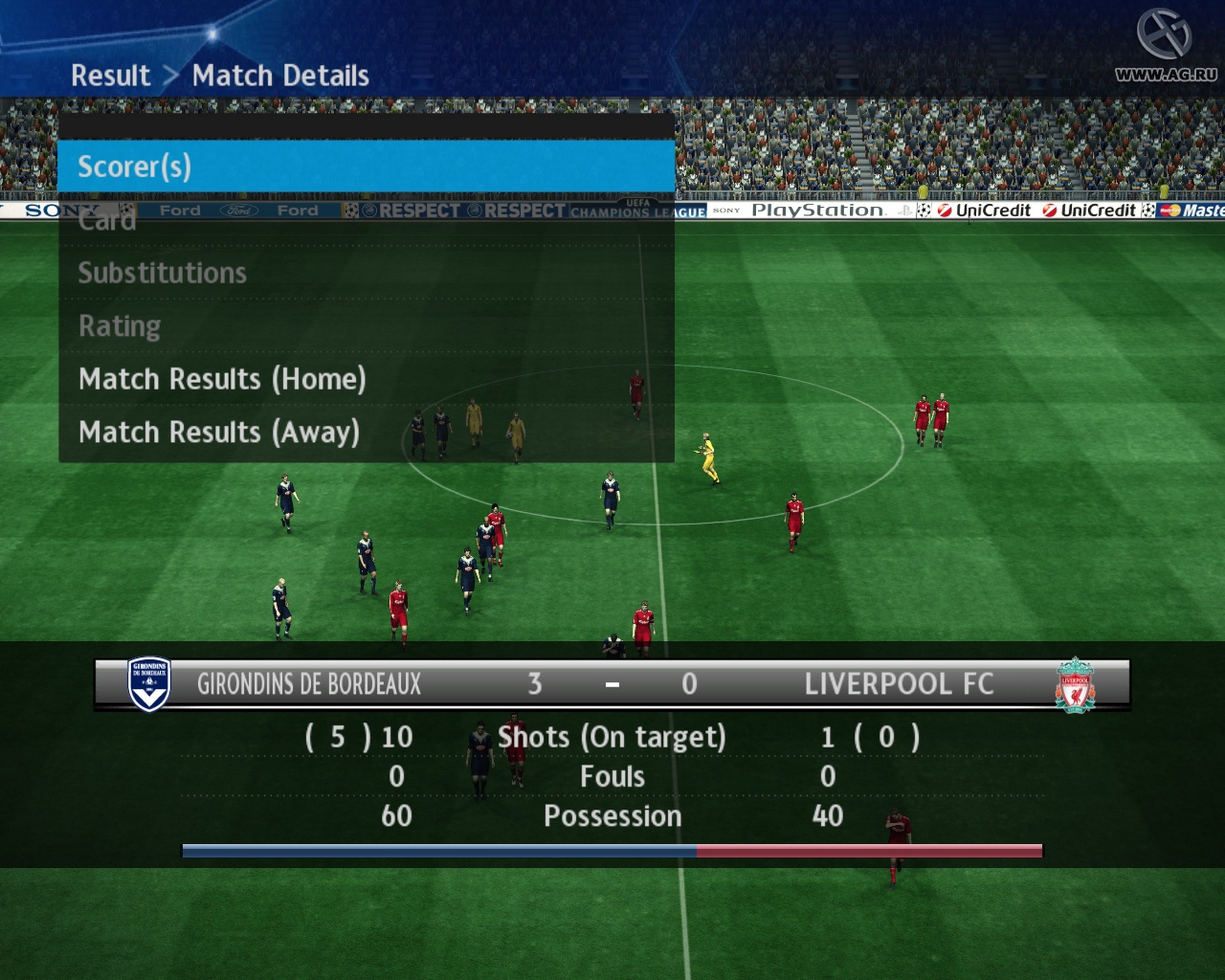Скриншот из игры Pro Evolution Soccer 2010 - 43