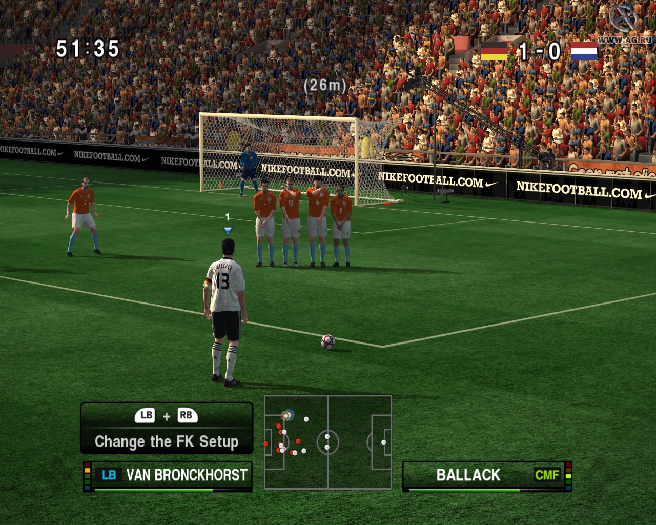 Скриншот из игры Pro Evolution Soccer 2010 - 137