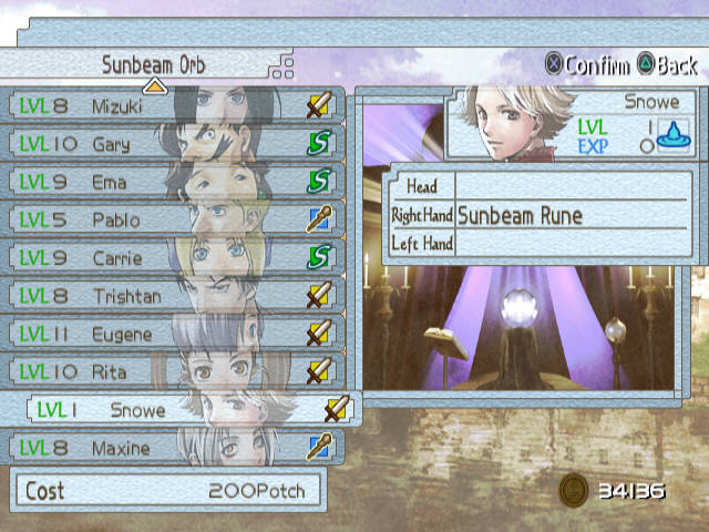 Скриншот из игры Suikoden Tactics - 4