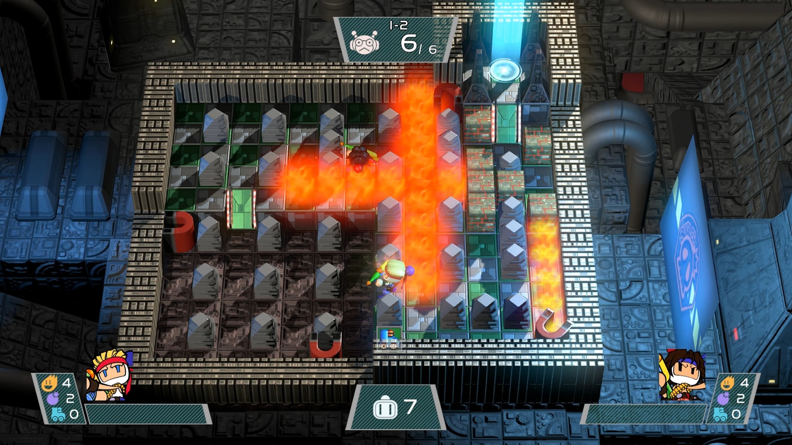 Скриншот из игры Super Bomberman R - 64