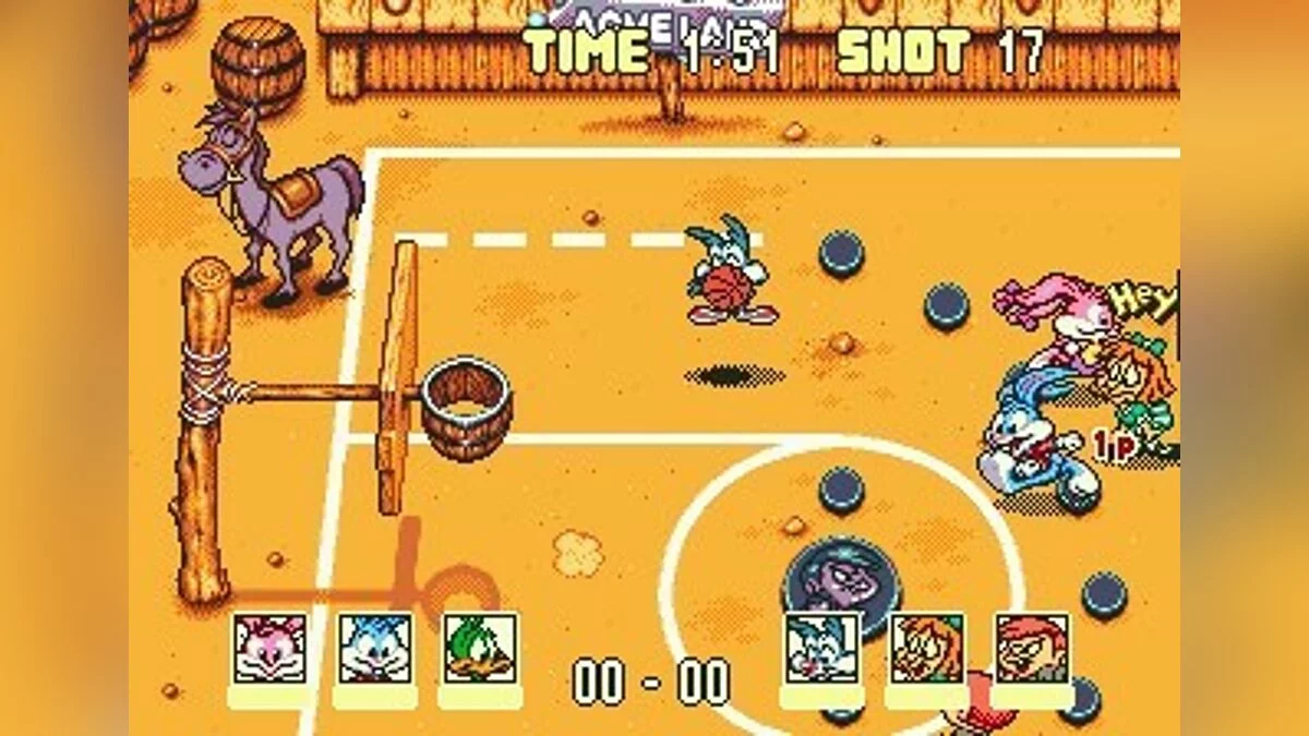 Скриншот из игры Tiny Toon Adventures: Acme All-Stars - 5