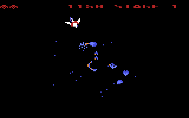 Скриншот из игры Gyruss - 2