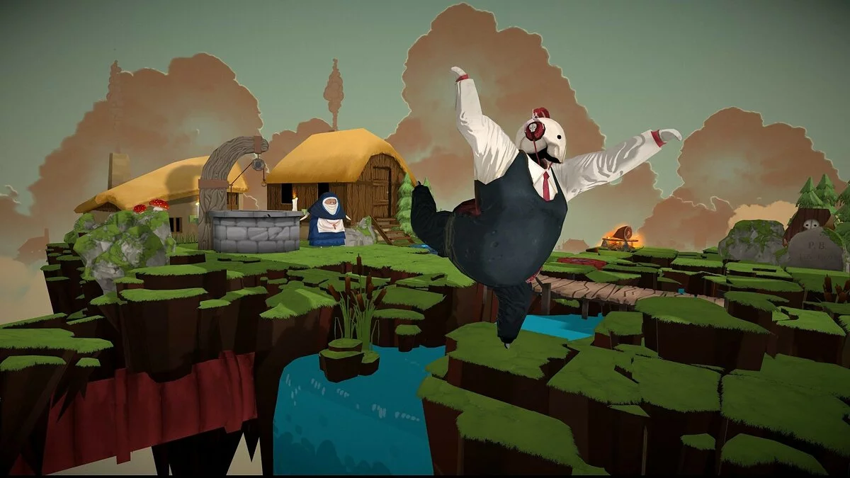 Скриншот из игры Felix The Reaper - 22