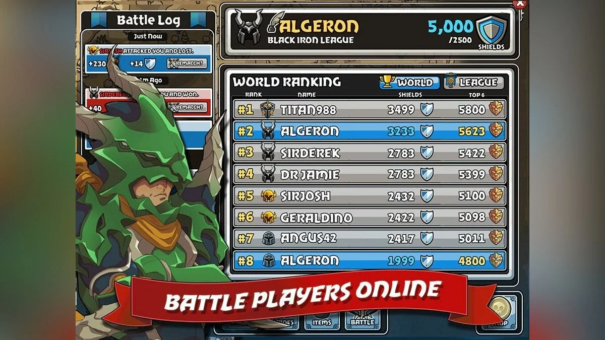 Скриншот из игры Lionheart Tactics - 9