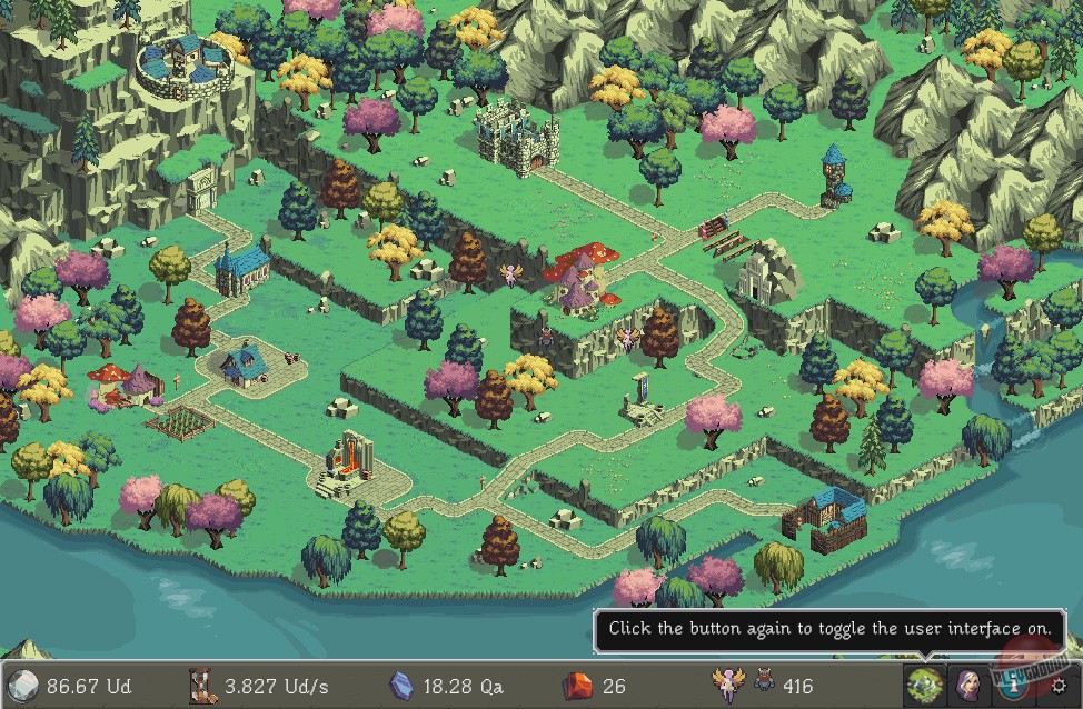 Скриншот из игры Realm Grinder - 1