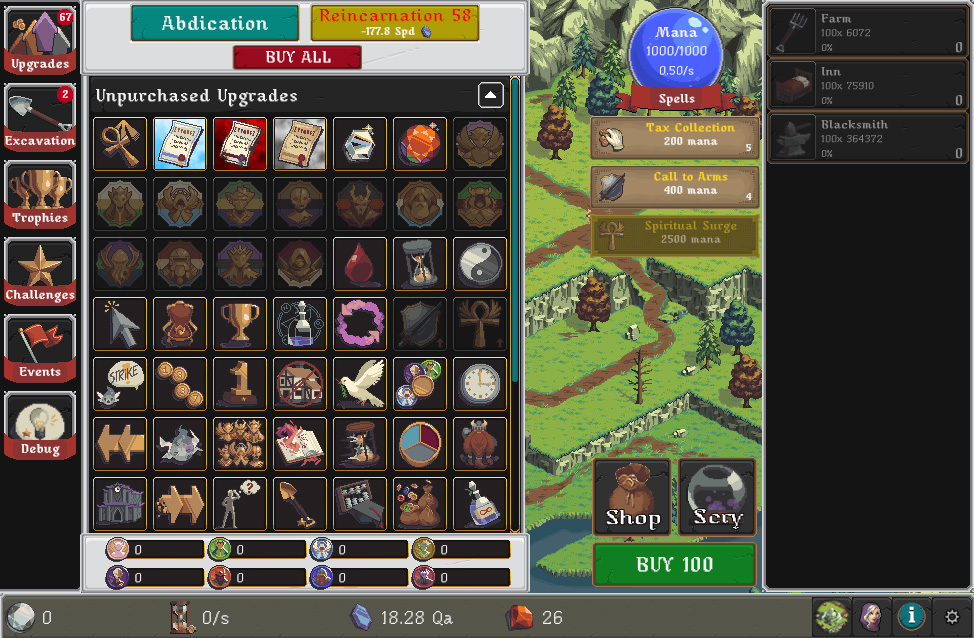 Скриншот из игры Realm Grinder - 38