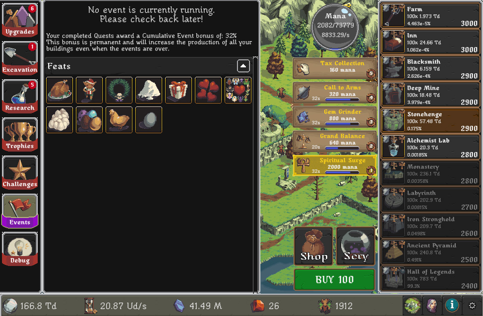 Скриншот из игры Realm Grinder - 20