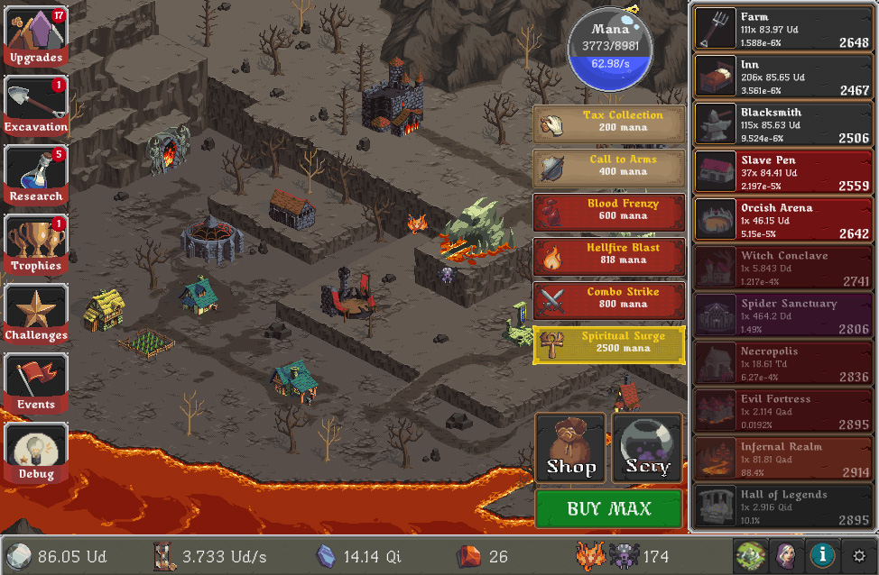 Скриншот из игры Realm Grinder - 47