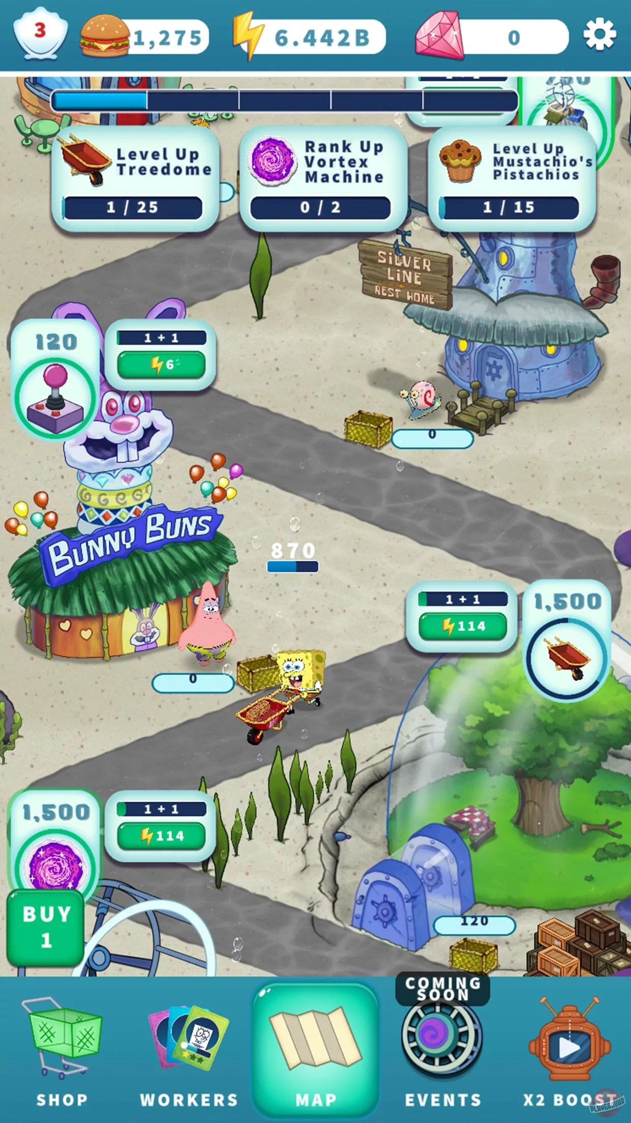 Скриншот из игры SpongeBob's Idle Adventures - 8