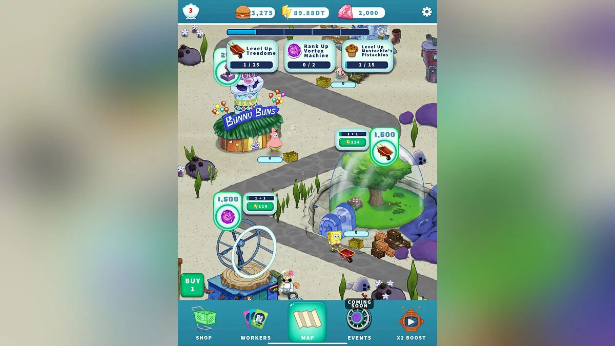 Скриншот из игры SpongeBob's Idle Adventures - 7