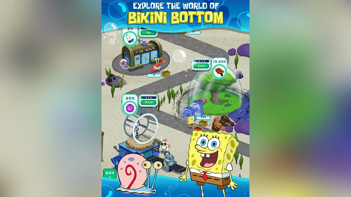 Скриншот из игры SpongeBob's Idle Adventures - 12