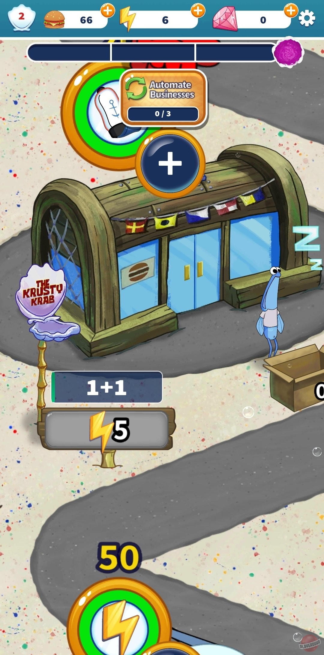 Скриншот из игры SpongeBob's Idle Adventures - 10