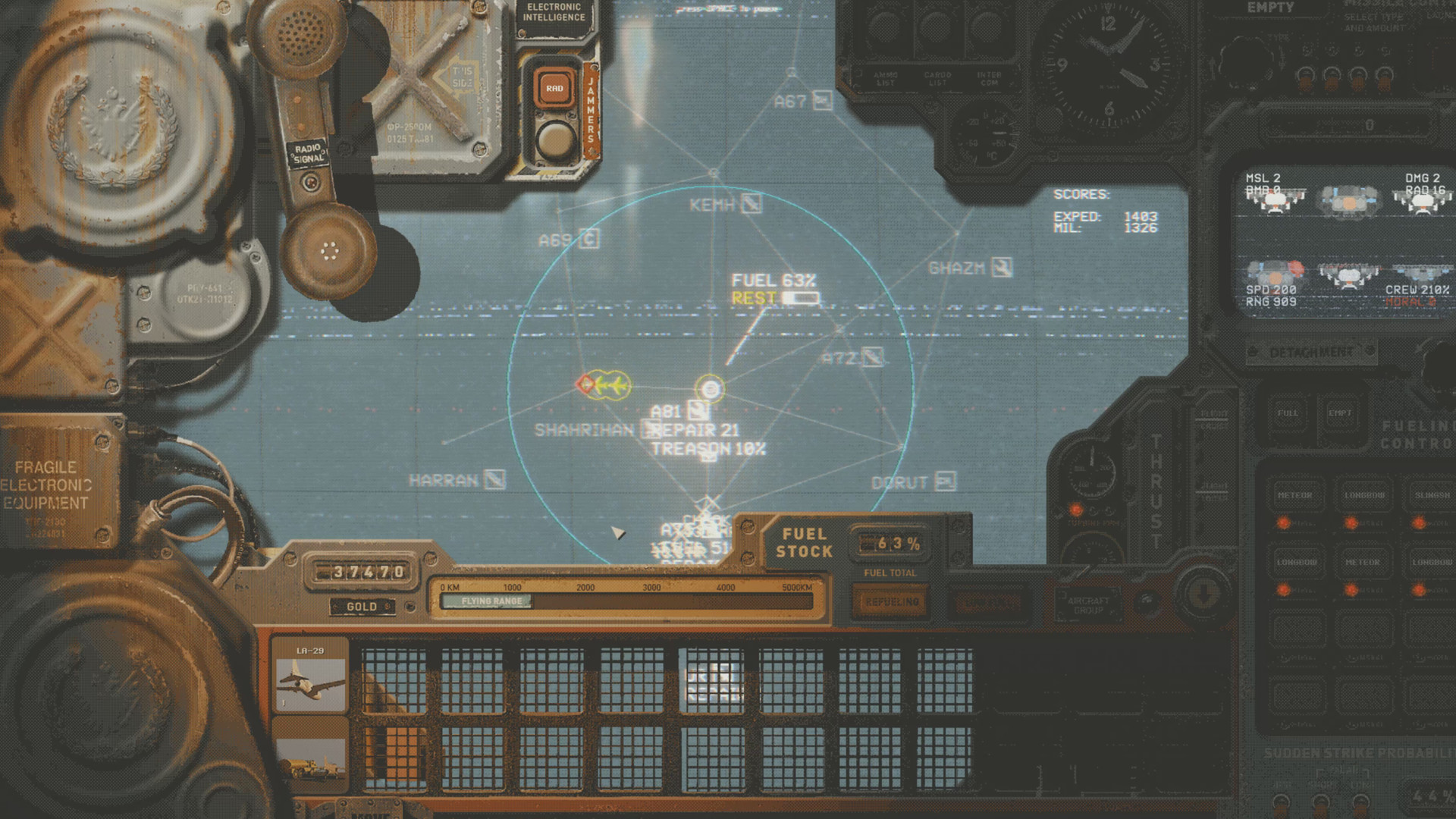 Скриншот из игры HighFleet - 23