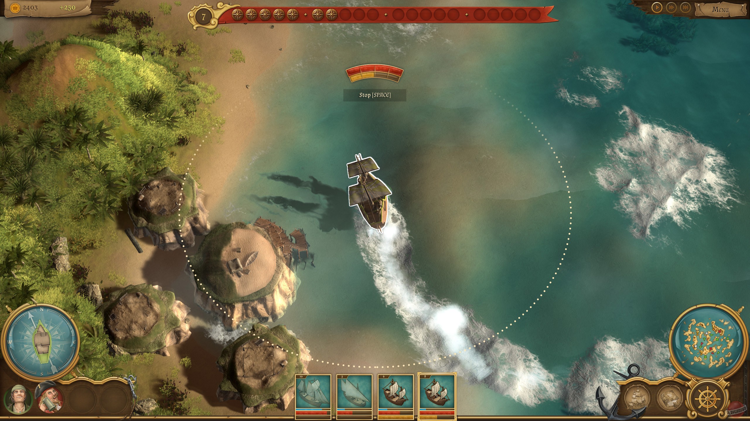 Скриншот из игры Of Ships & Scoundrels - 10